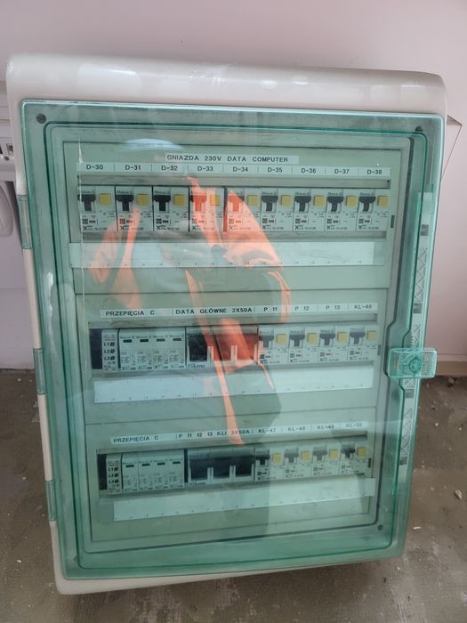 Skrzynka elektryczna rozdzielnia
