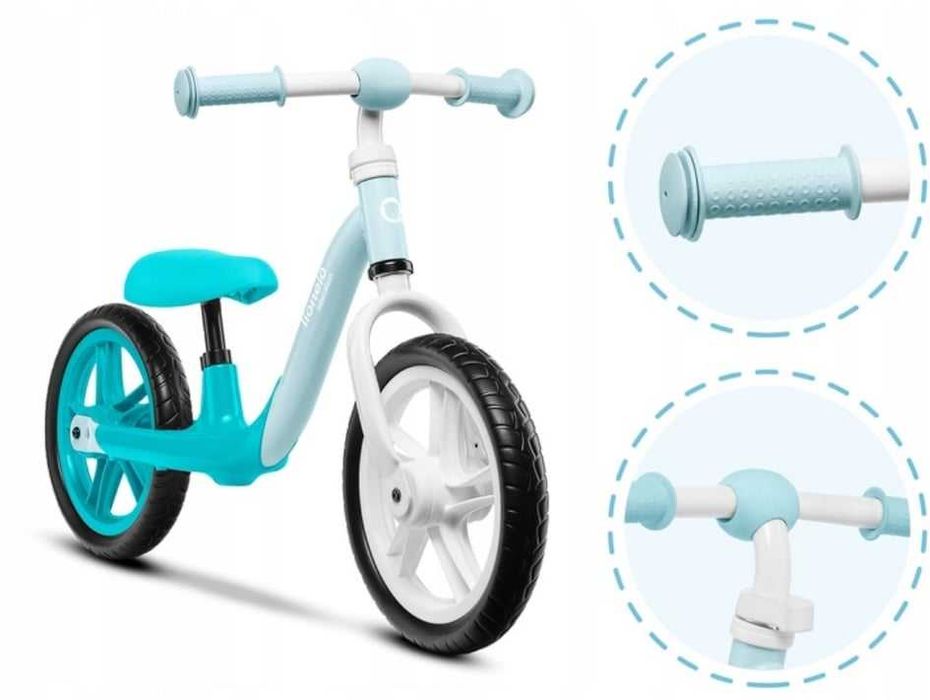 Lionelo Alex Bubblegum Rowerek Biegowy EVA 12''