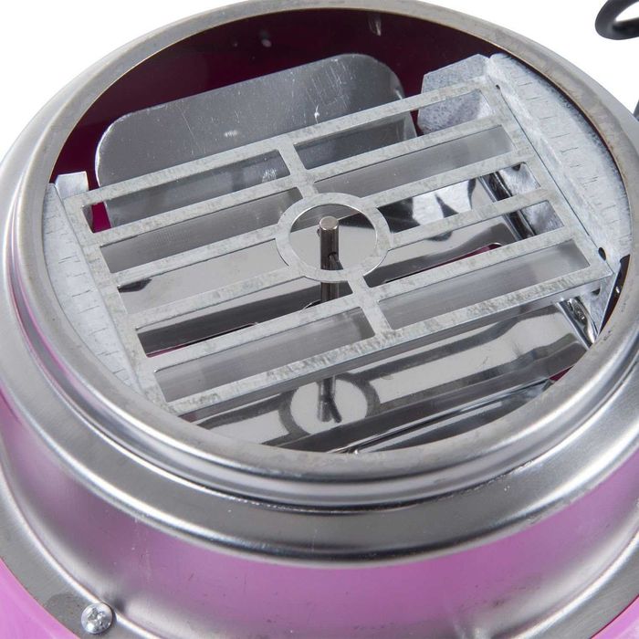 (NOVA) Máquina para fazer algodão doce, cor rosa