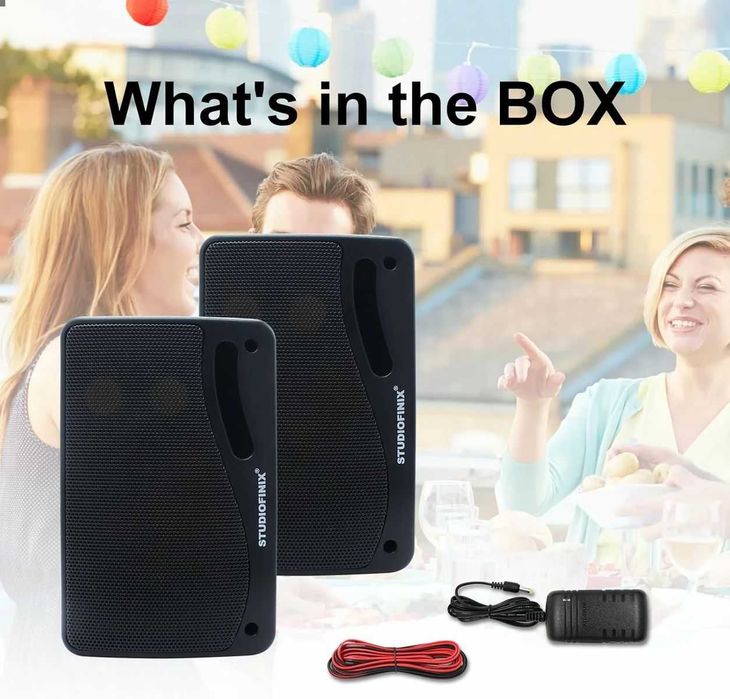 Studiofonix nagłośnienie lokalu zewnętrzne i wewnętrzne