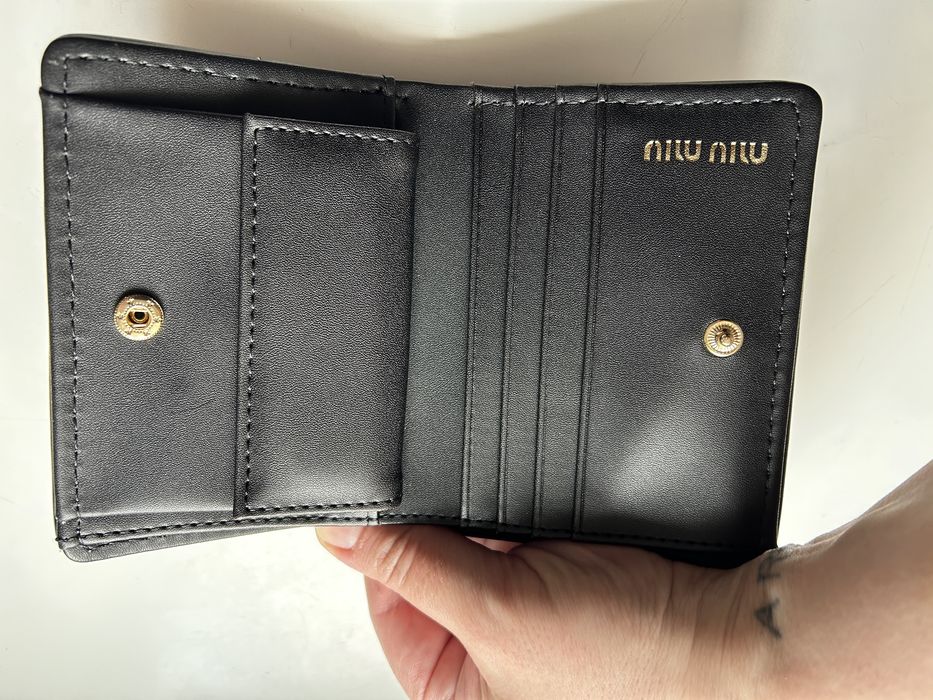 Portfel  skórzany Miu Miu