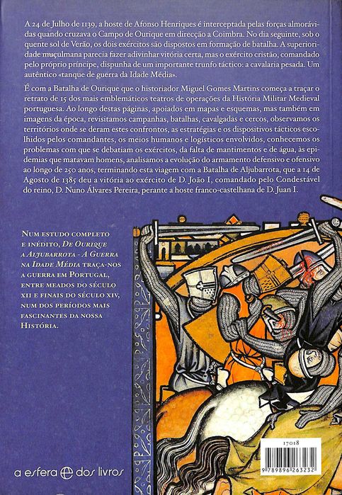 "De Ourique a Aljubarrota: A Guerra na Idade Média" de Miguel Gomes Martins