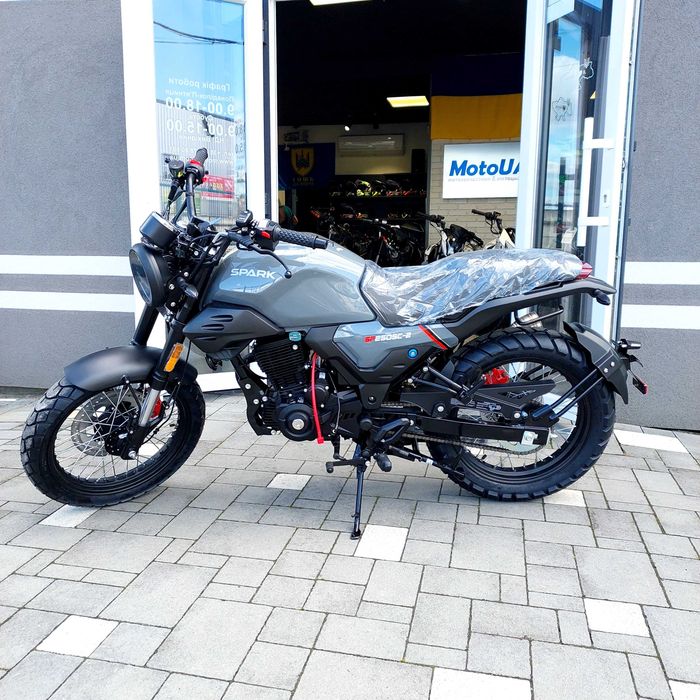 Мотоцикл Spark250SC-2, 16 к.с., повітряне охолодження, 17/17, доставка