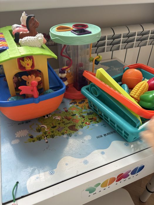 совушка сортер battat,ковчег kiddieland