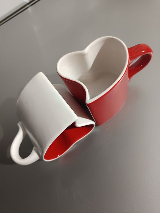 Kubki kształt serca