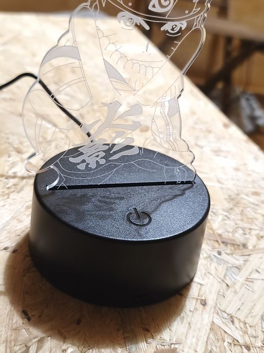 Lâmpada Led Naruto Nova