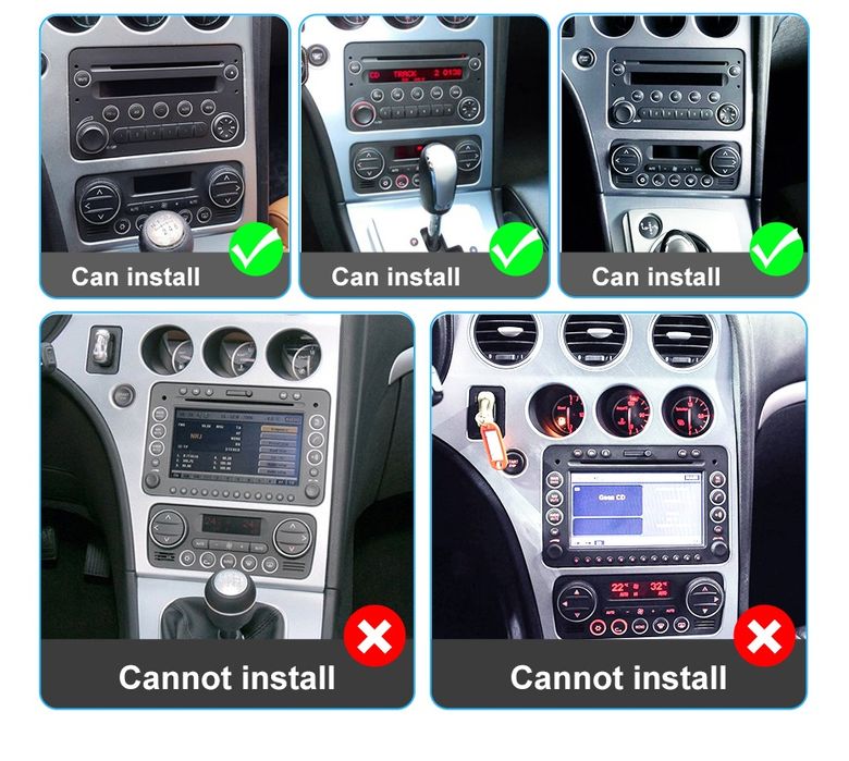 Rádio Android Alfa Romeo 159 Spider Brera 2/32GB Carplay GPS wifi BT