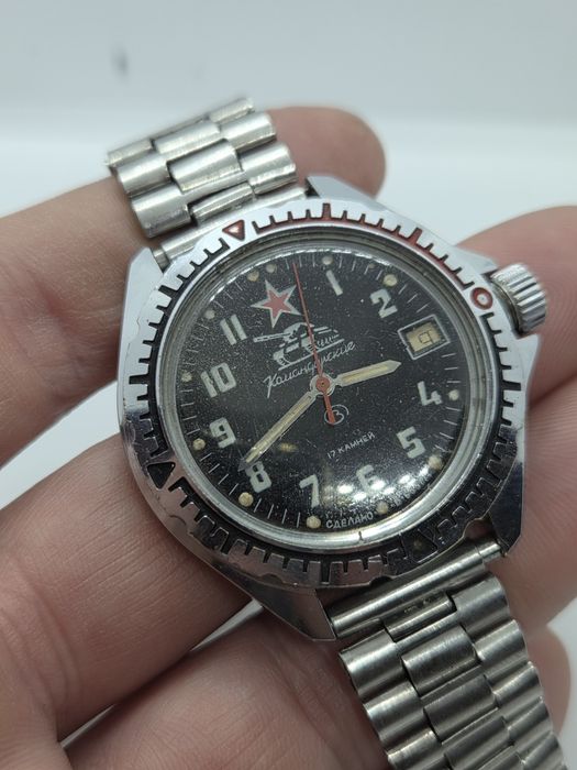 Zegarek Wostok komandirskie Czołg