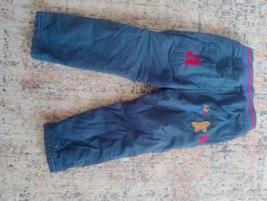 Spodnie ocieplane na gumkę 98/ 104