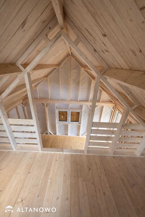 Domek letniskowy bez pozwolenia do 35m2 drewniany | montaż | producent