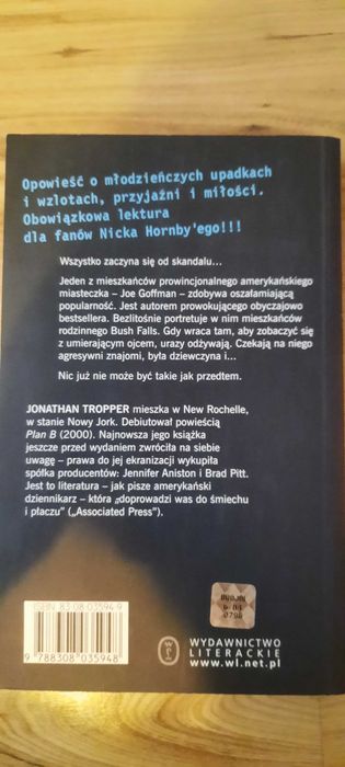 Skandalista Goffman Jonathan Tropper