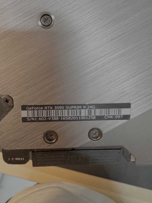 MSI GeForce RTX 3090 Suprim X 24gb