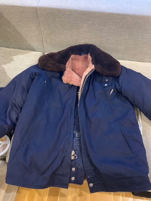 Куртка пілота  з хутром