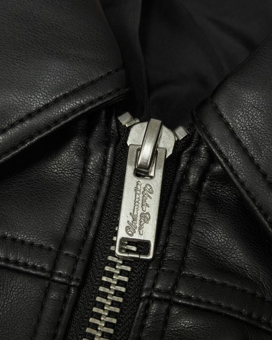 Шкіряна куртка Undercover jacket undercover black косуха undercover opium archive erd black jacket S M