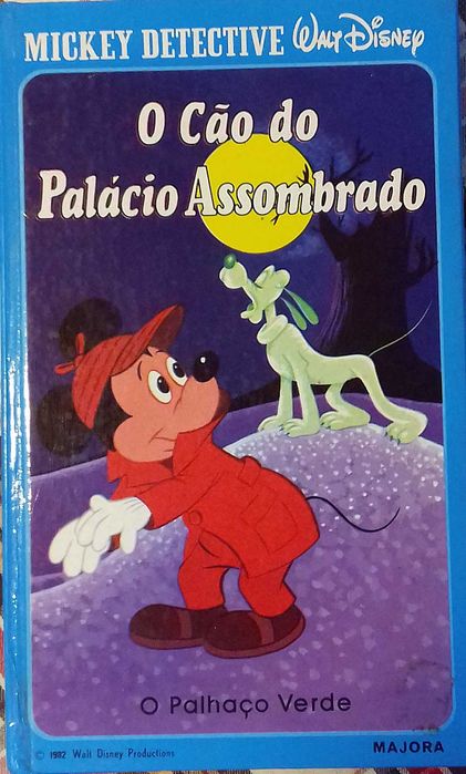 Mickey Detetive. O Cão do Palácio Assombrado. Cada Dura. Incl portes