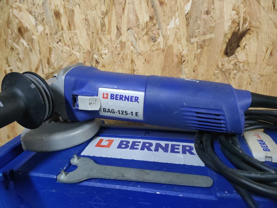 Szlifierka kątowa berner BAG 125-1E