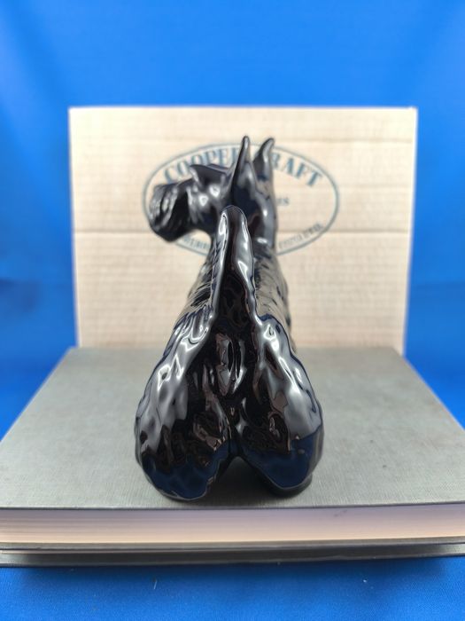 Terier szkocki Cooper Craft Anglia #pies #porcelana #dekoracja