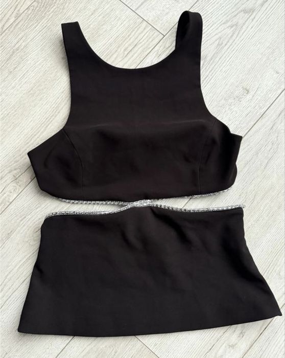 Zara топ і Твідова сорочка