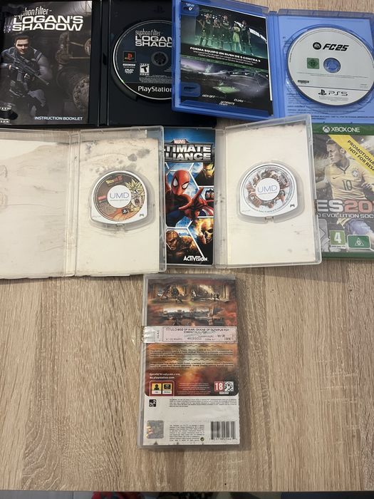 Lote de jogos PlayStation / PSP / PS5 A Melhor oferta