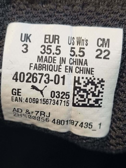Buty dziecięce Puma Bella Donna Sd