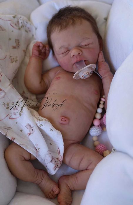 Silikonowa , oryginalna lalka reborn, cała z silikonu