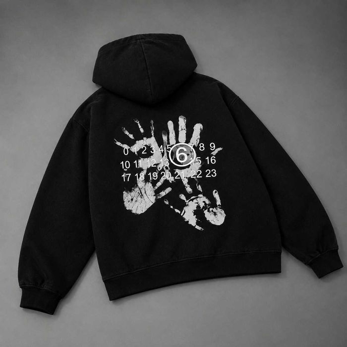 Зіпка Мейсон Марджела* Maison Margiela Handprint Zip Hoodie* XS-2XL