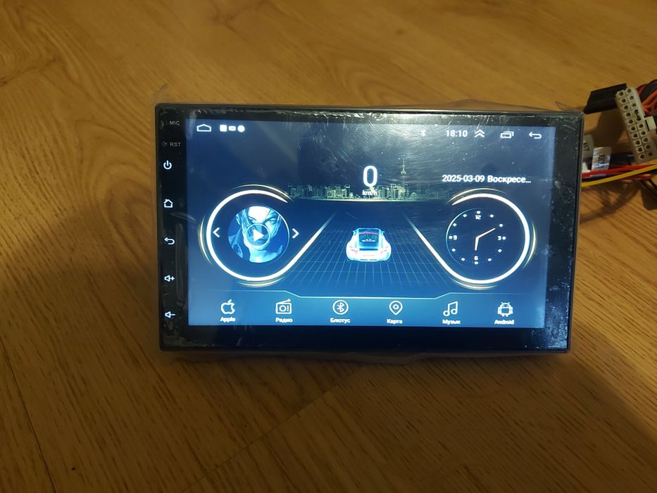 Анроїд магнітола 7дуймів 2/32gb карплей андроїд авто