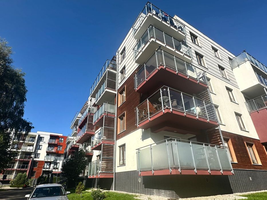 Apartament Kołobrzeg Polanki 41m2 | Taras 11.5m2 | Garaż | Blisko Morza