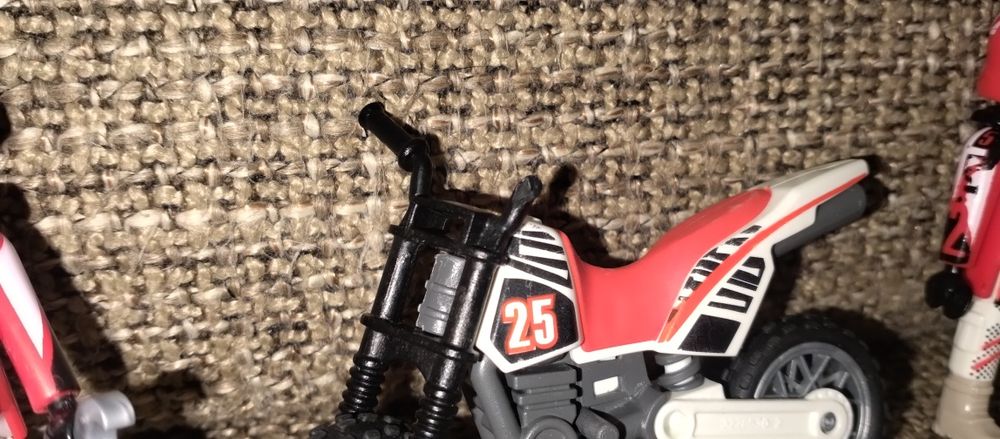2 Playmobil + mota racing