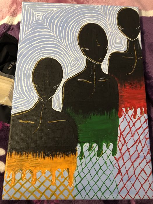 Obraz Farby akrylowe na podobraziu