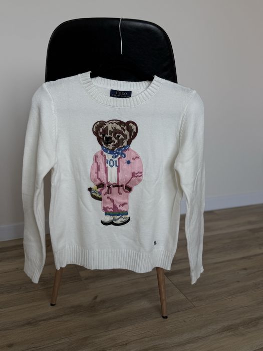 Светр Polo Ralph Lauren з ведмедиком светр жіночий  поло ральф S M