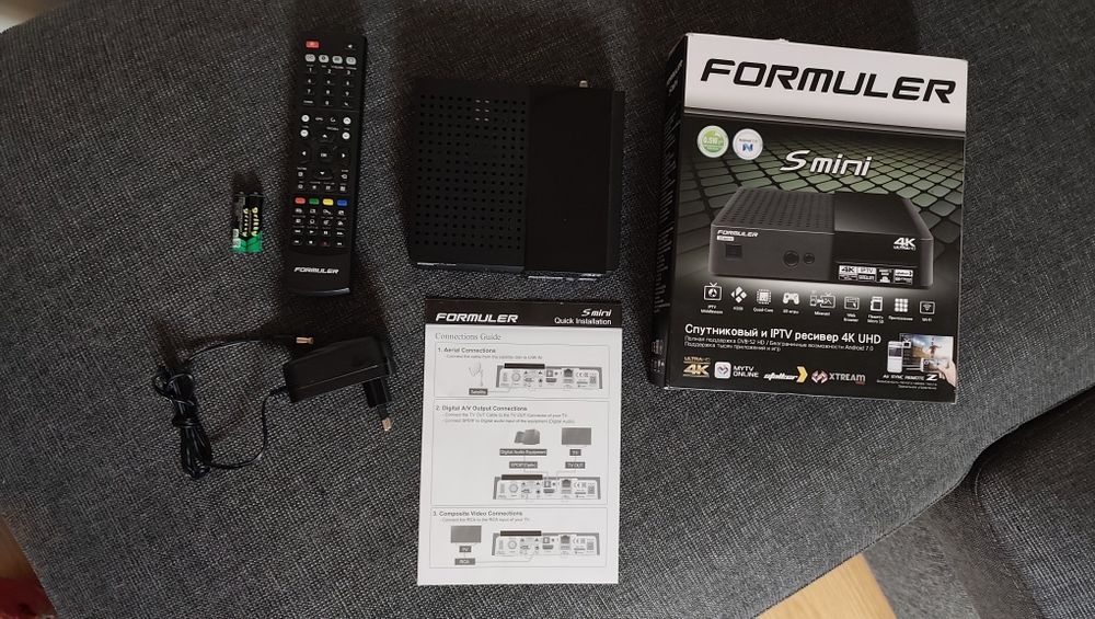 Formuler S Mini - Box IPTV, Satélite, CCcam, etc