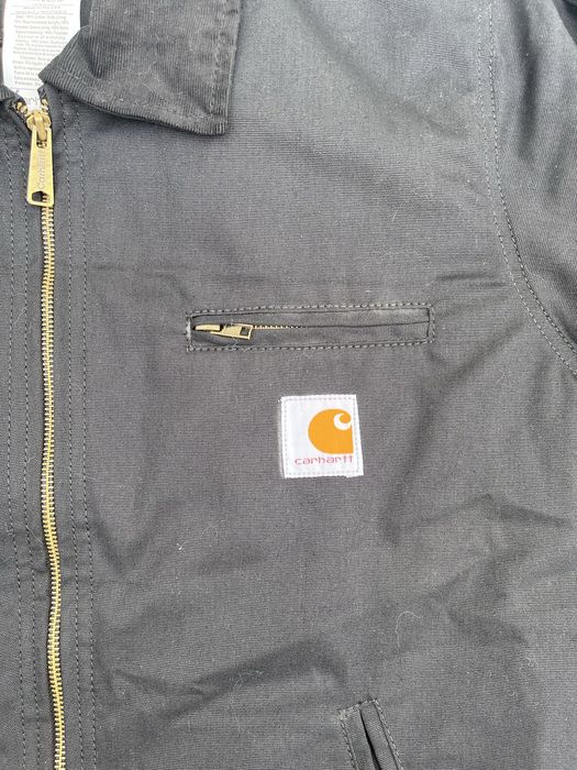 Casaco Carhartt Detroit preto tamanho L
