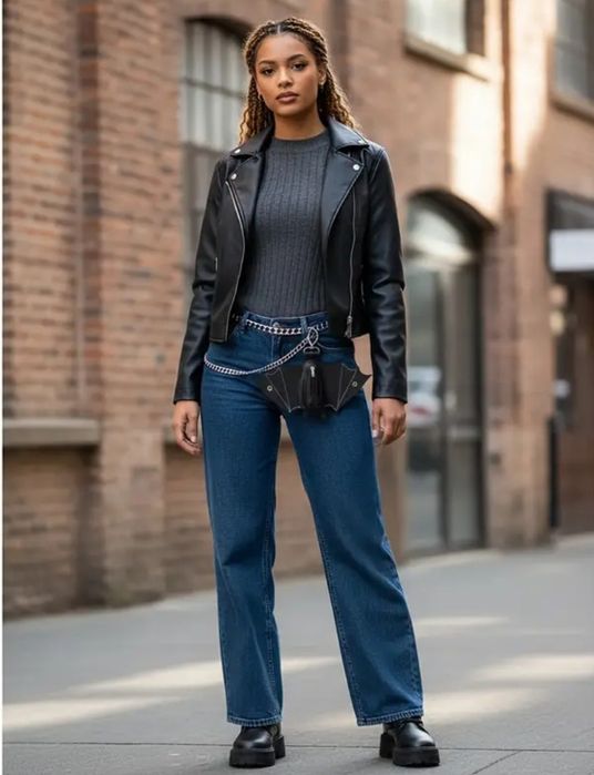 Готический кошелек для монет в виде летучей мыши ручной работы.