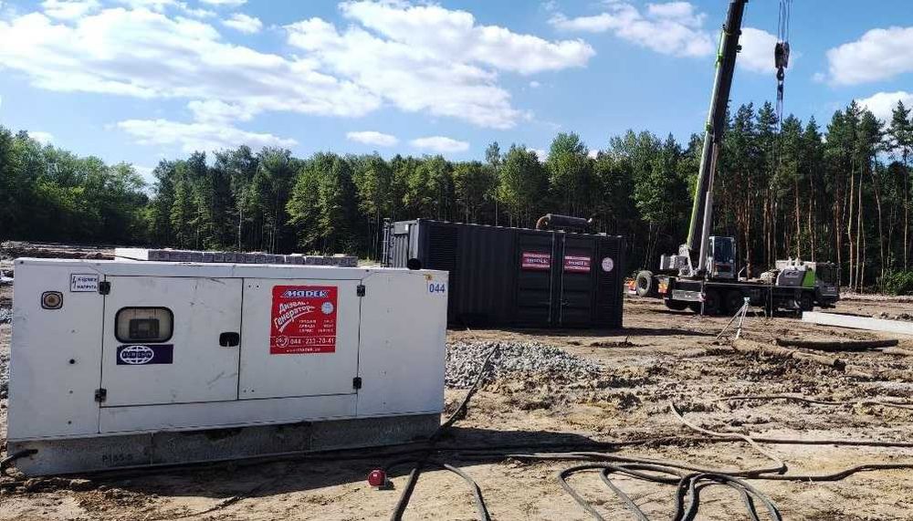 Оренда, прокат дизельних генераторів від 10 кВт до 2500 кВт