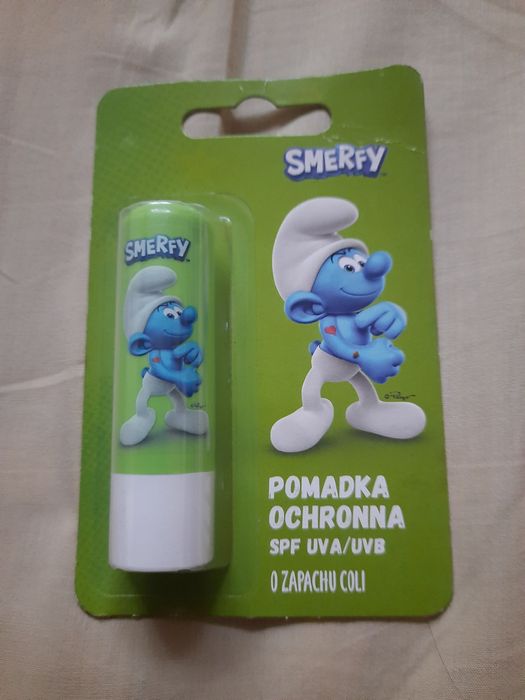 Smerfy pomadka ochronna do ust o zapachu coli