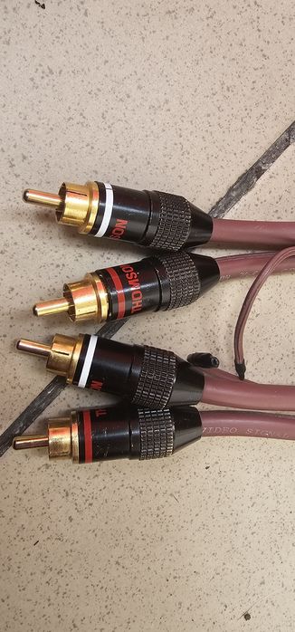 Thomson kable Chinch HI-END OFC kierunkowe 450mm