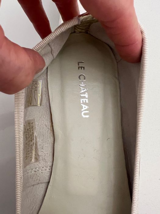 Skórzane baleriny Le Château