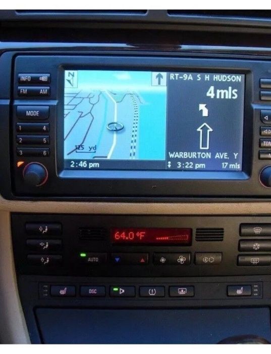 Нави диск Bmw с картами 2024 Украина и Европа