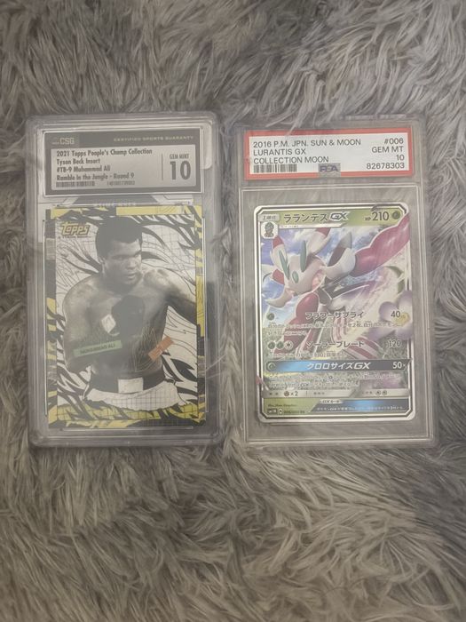 2 Cartas de coleçao PSA 10