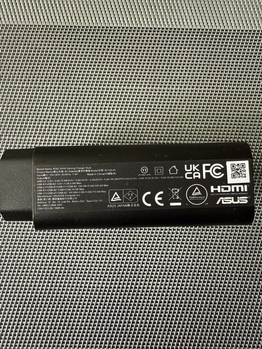 Asus Rog 100W Gaming Charger Dock