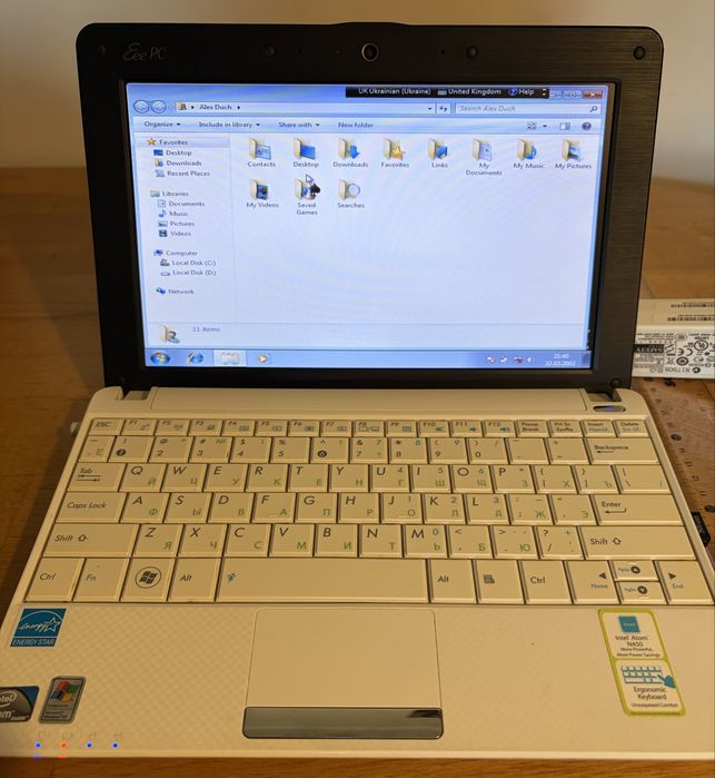 Нетбук Asus  Eee PC 1001PX