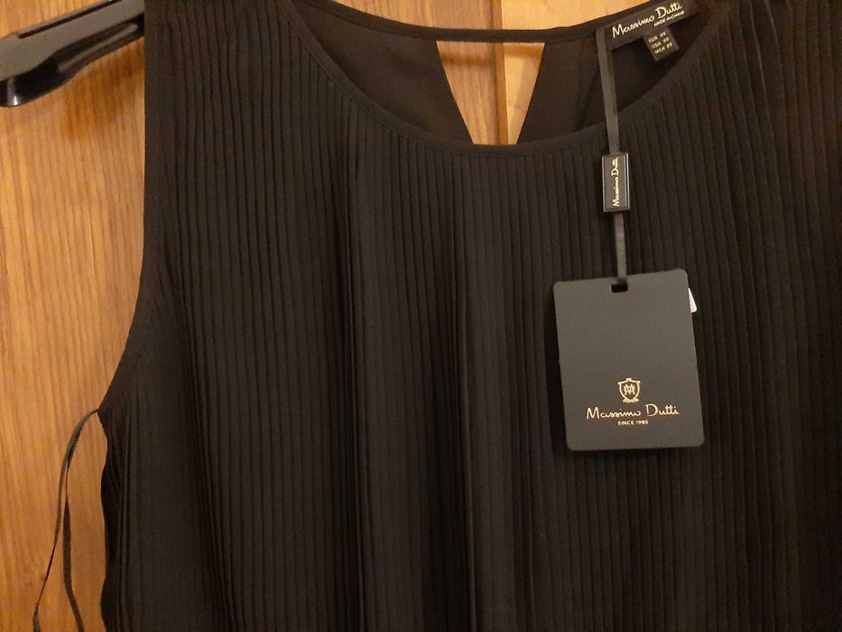 Blusa/Top plissado Massimo Dutti