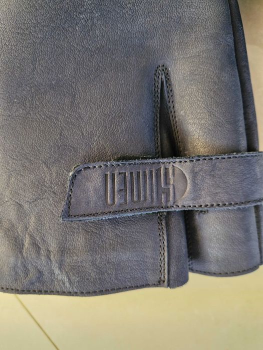 Kozaki granatowe skórzane rozm.38