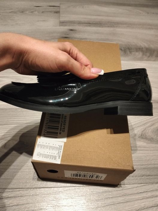 Buty mokasyny z Reserved Nowe 38
