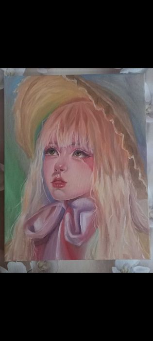 Картина дівчинка