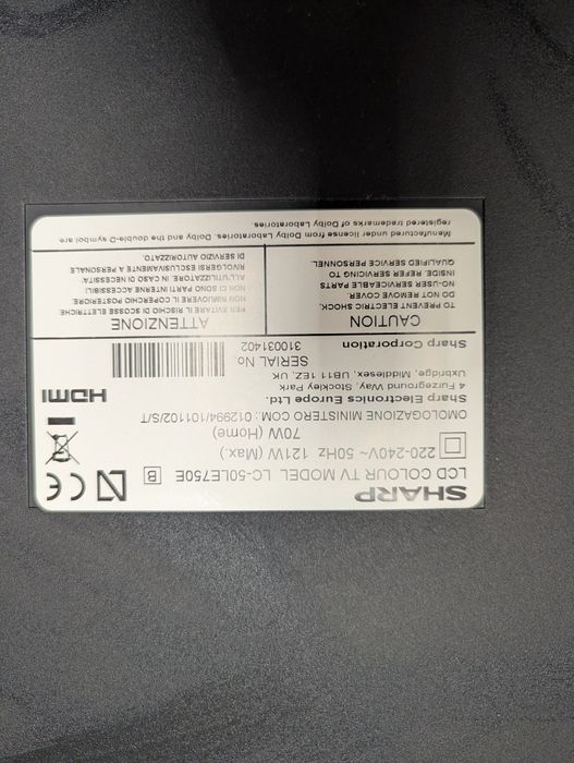 Telewizor Sharp 50 cali Wi-FI