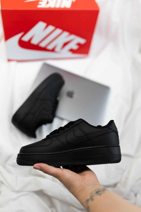 Кросівки Nike Air Force Black Premium Кроссовки Найк Форс (36-45)