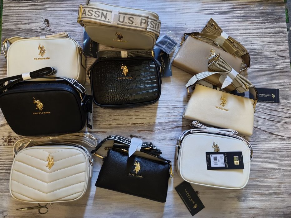 Сумка кросбоді Us Polo Assn  Оригінал!  сумочка чорна calvin klein tommy