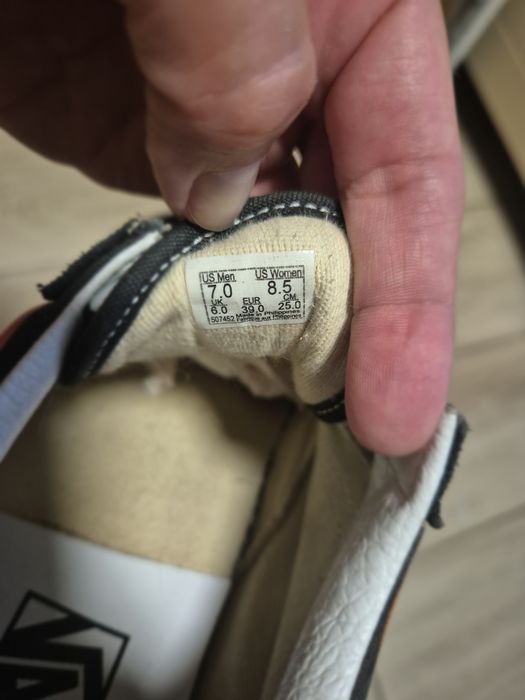 Кеды Vans 39  размер